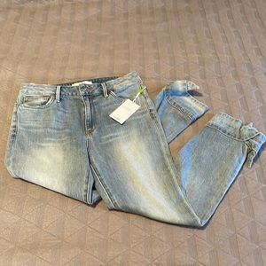 NWT Sam Edelman stiletto high rise crop Jean
